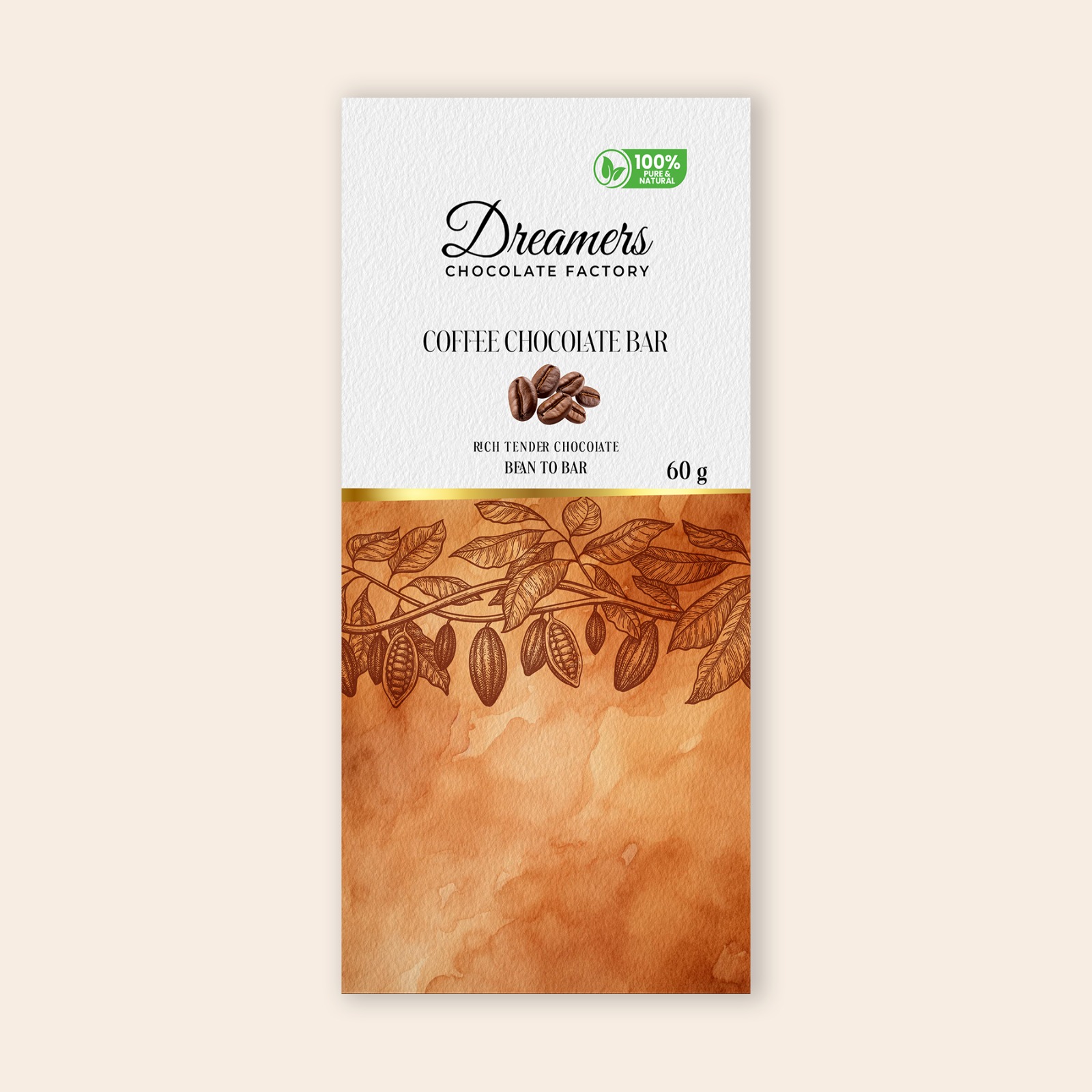 60gm Coffee Chocolate Bar